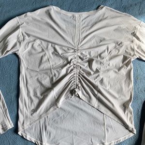 Lululemon Cinched back Longsleeve